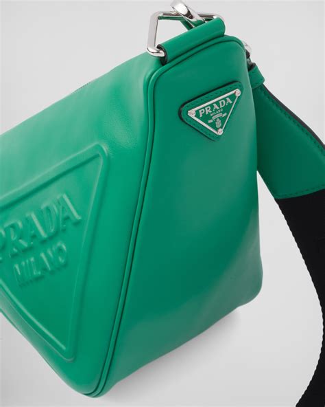 Prada triangle shoulder bag